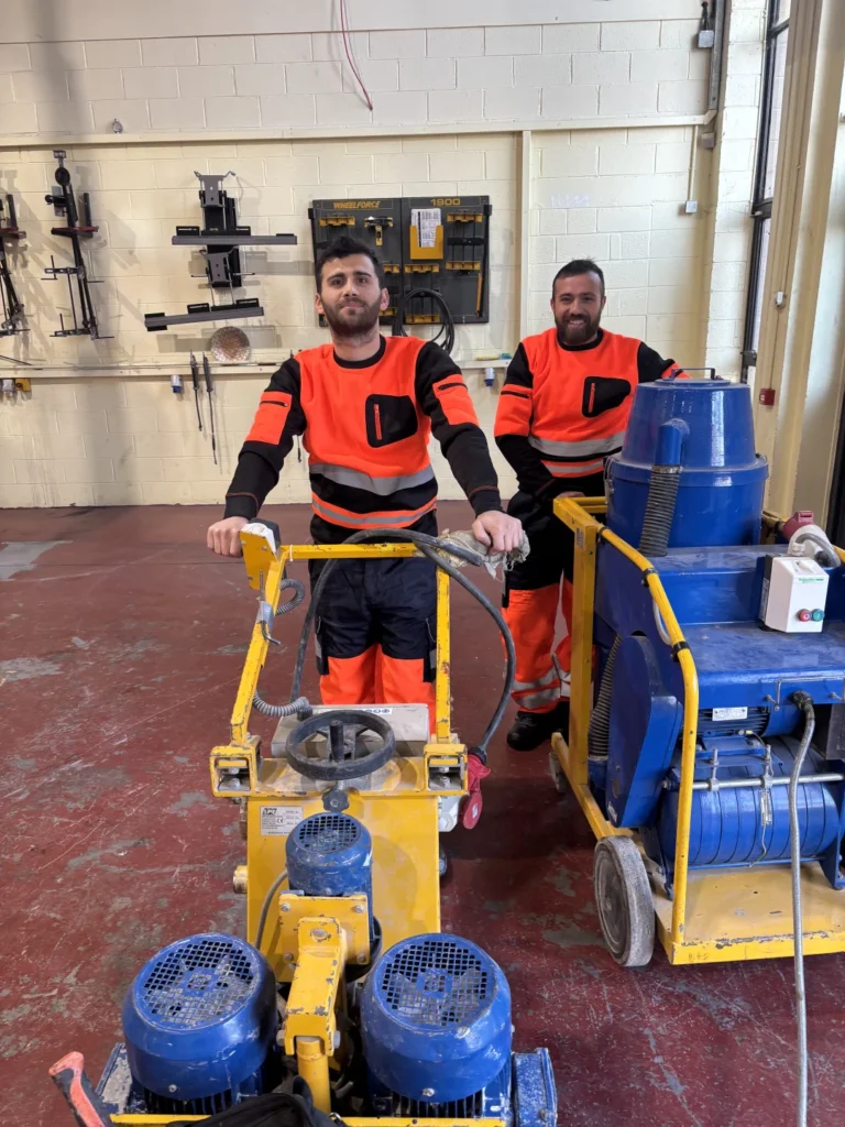 Floor Grinding Team
